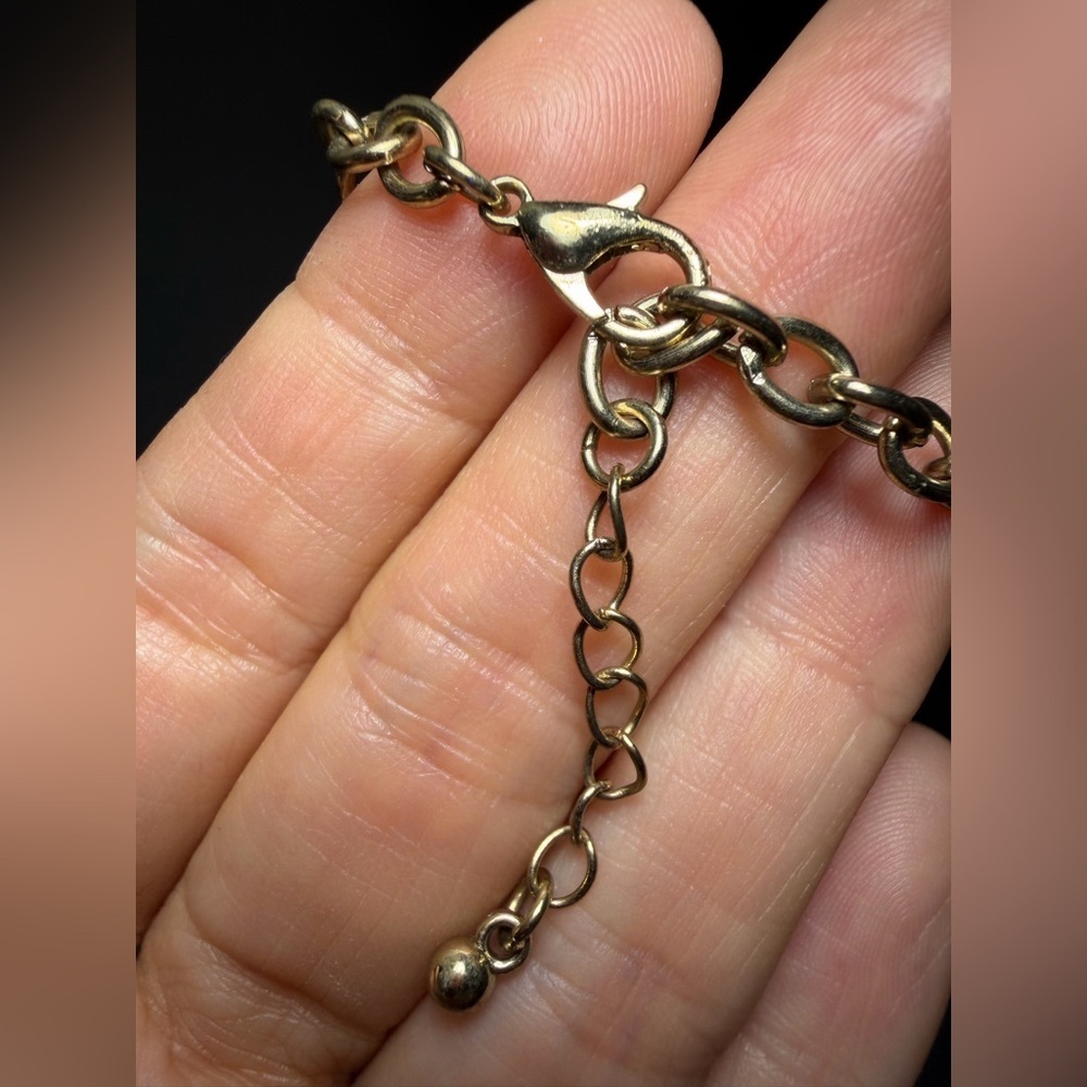 Fashion Jewelry Gold Reptile Charm Bracelet - Picture 3 of 10